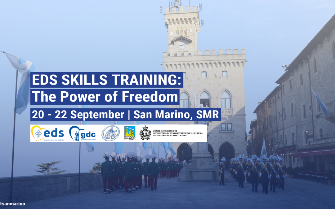 EDS SKILLS TRAINING A SAN MARINO DAL 20 AL 22 SETTEMBRE.