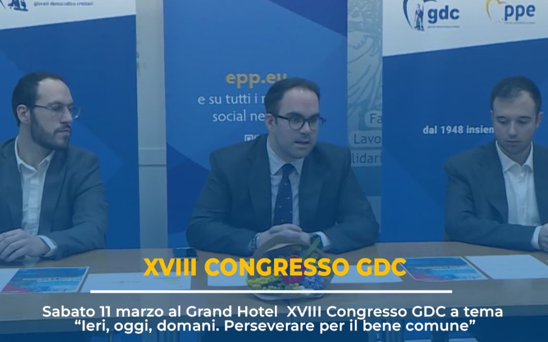 XVIII Congresso dei GDC