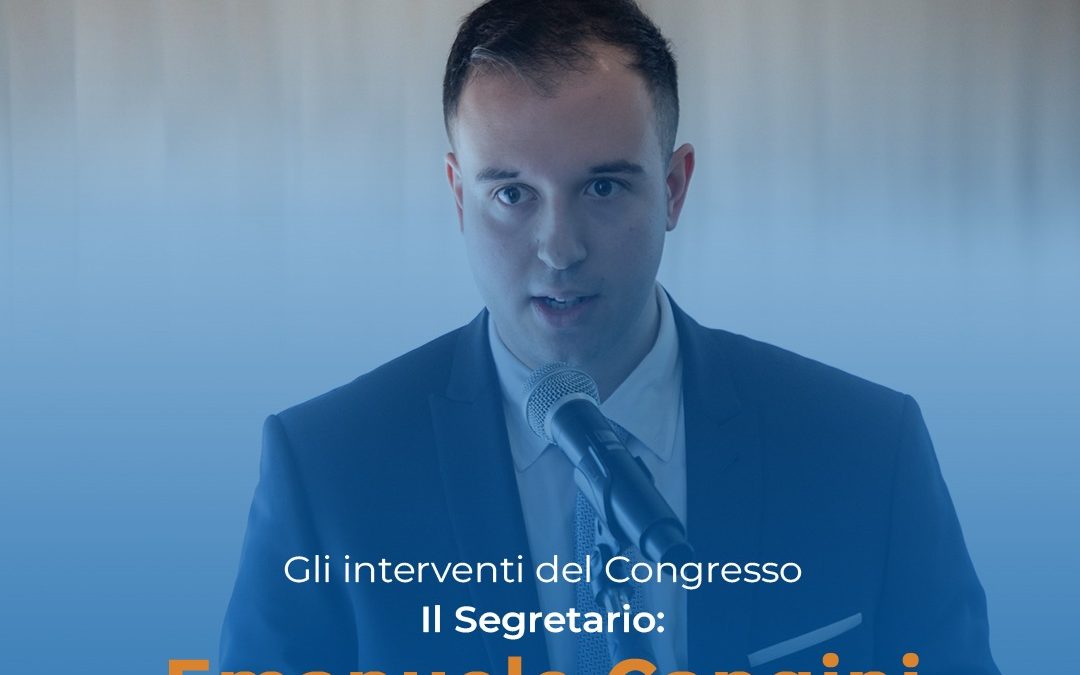 L’intervento al XVIII Congresso dei GDC del Segretario – Emanuele Cangini