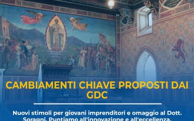 Cambiamenti chiave proposti dai GDC: revisione del PDL per sostenere i giovani imprenditori e tributo al Dott. Oliviero Soragni a San Marino