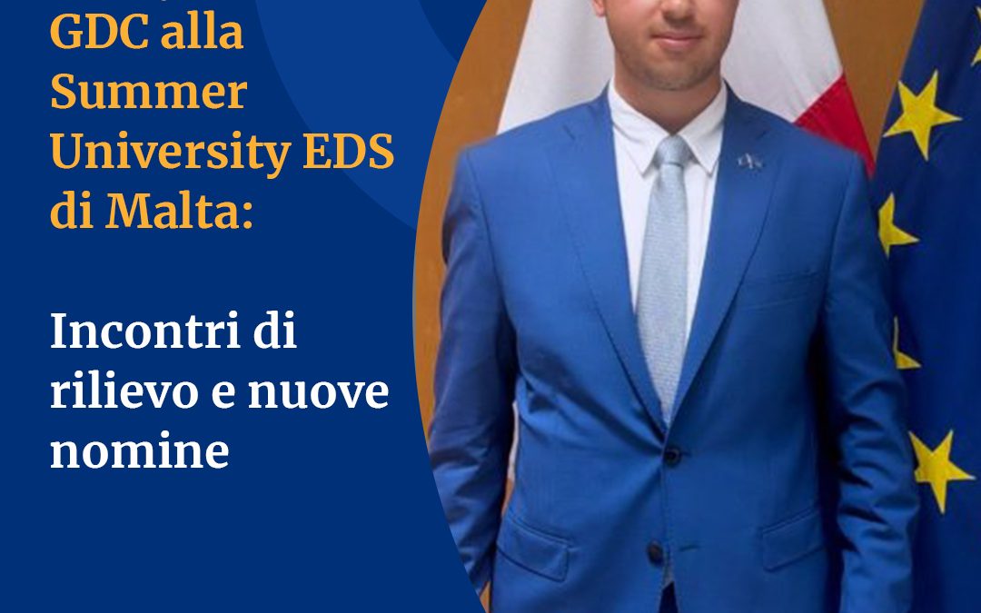 Giovani Democratico Cristiani alla Summer University EDS in Malta