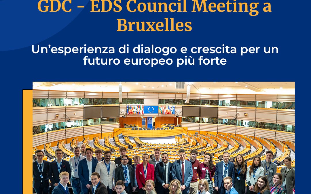 GDC – EDS Council Meeting a Bruxelles