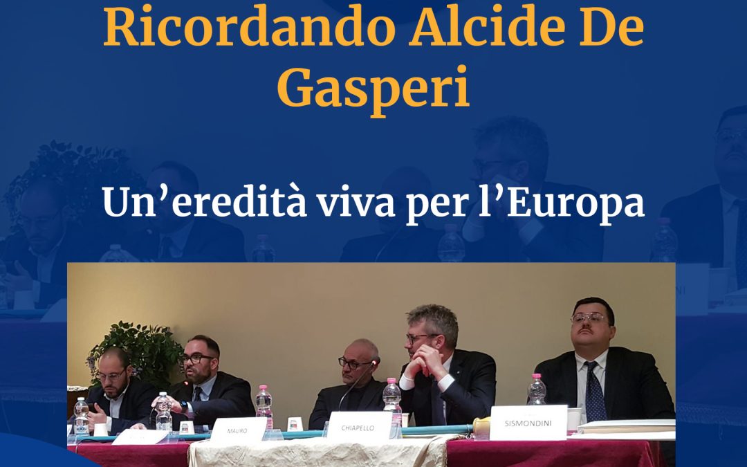 I Giovani Democratico Cristiani alla serata su Alcide De Gasperi: un ponte tra passato e futuro europeo